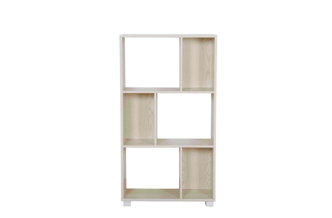 寝室/居間のための実用的で細い木の本棚の三層のホワイト オーク